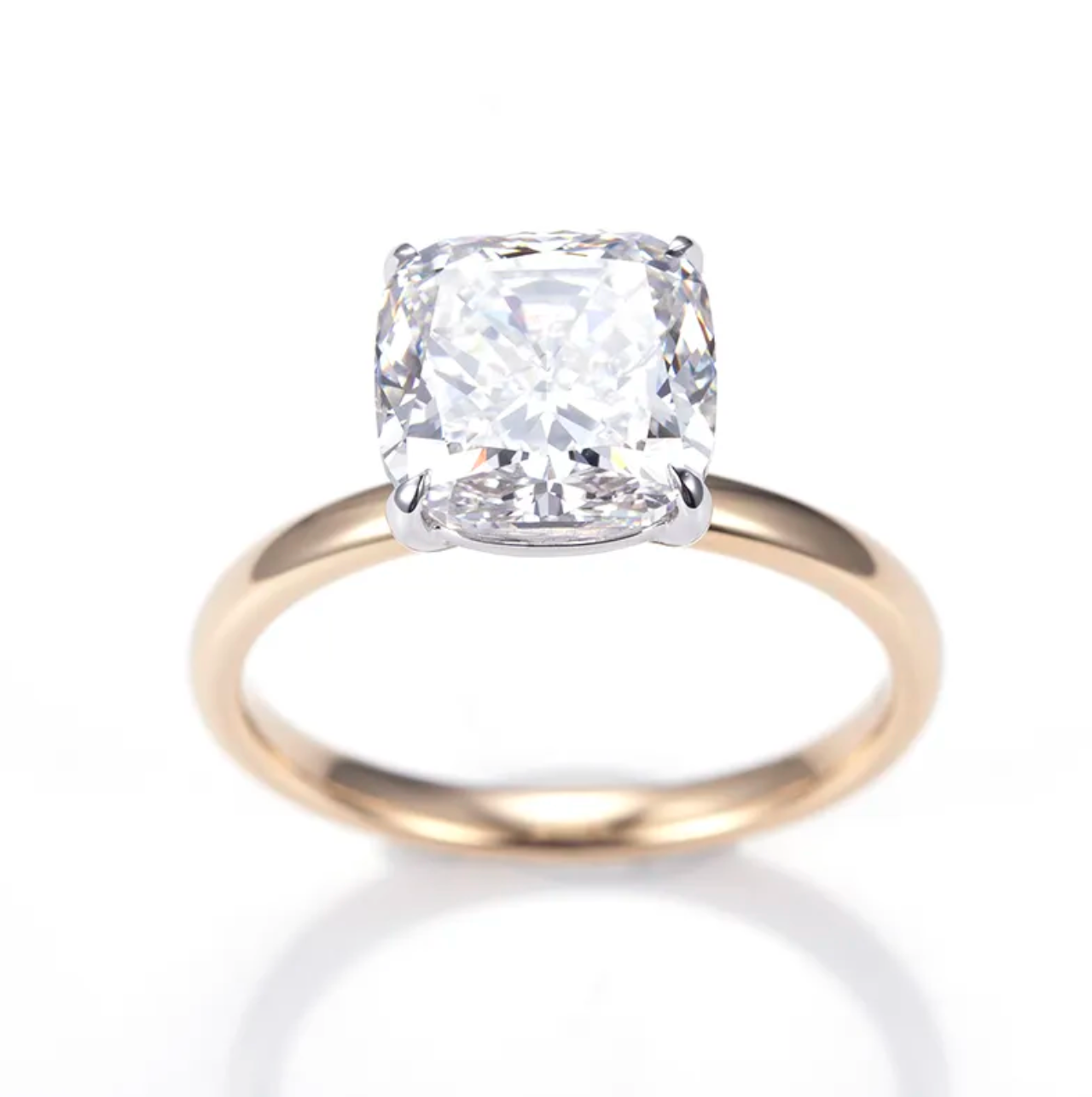 Radiant Solitaire Engagement Ring