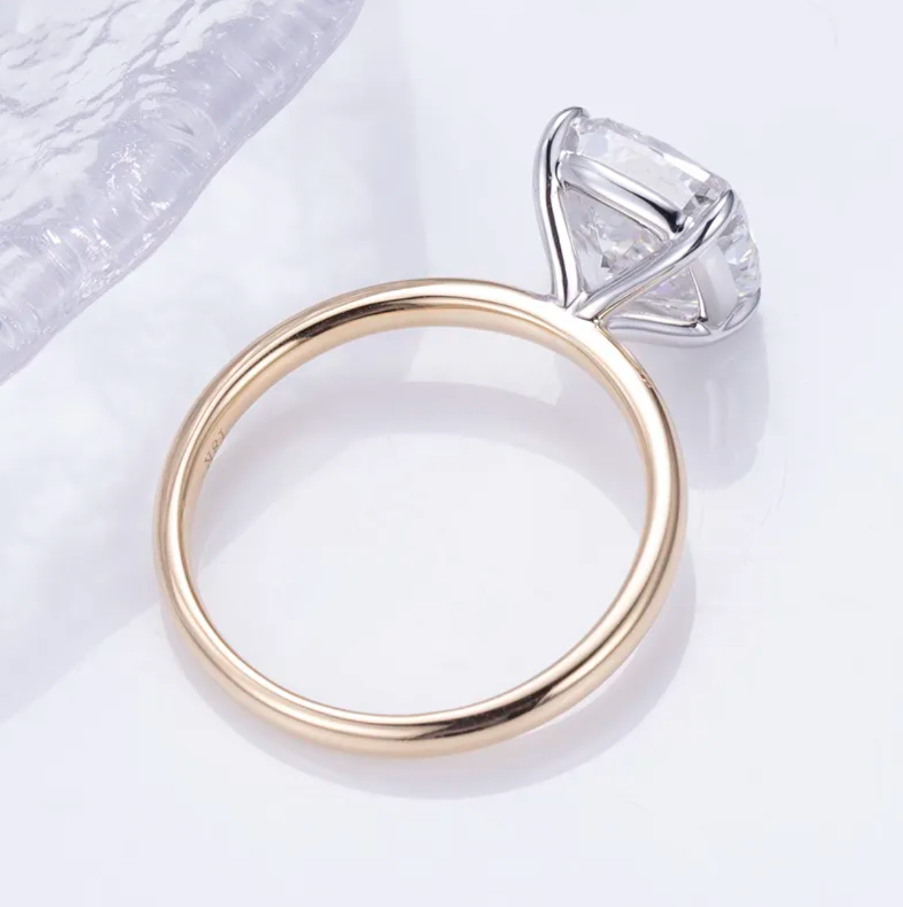 Radiant Solitaire Engagement Ring