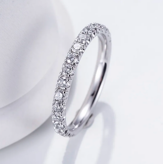 Half Round Eternity Band