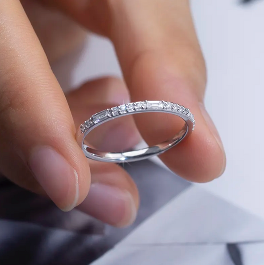 Half Round Eternity Band